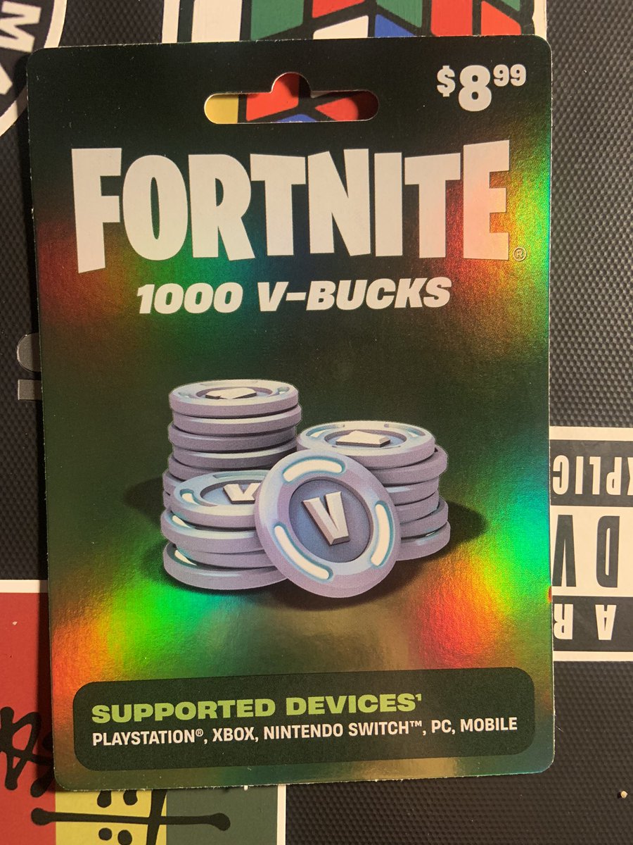 1K V-bucks giveaway! Follow + like + retweet to enter Ends in 24 hours! ⏰ Good luck, everyone! 👍