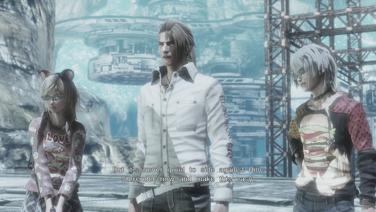 TypicalMook's tweet image. Resonance of Fate is pretty fun, if grindy (more so if you let it be than NEEDING to be.) My in game money is only for fashion at this point