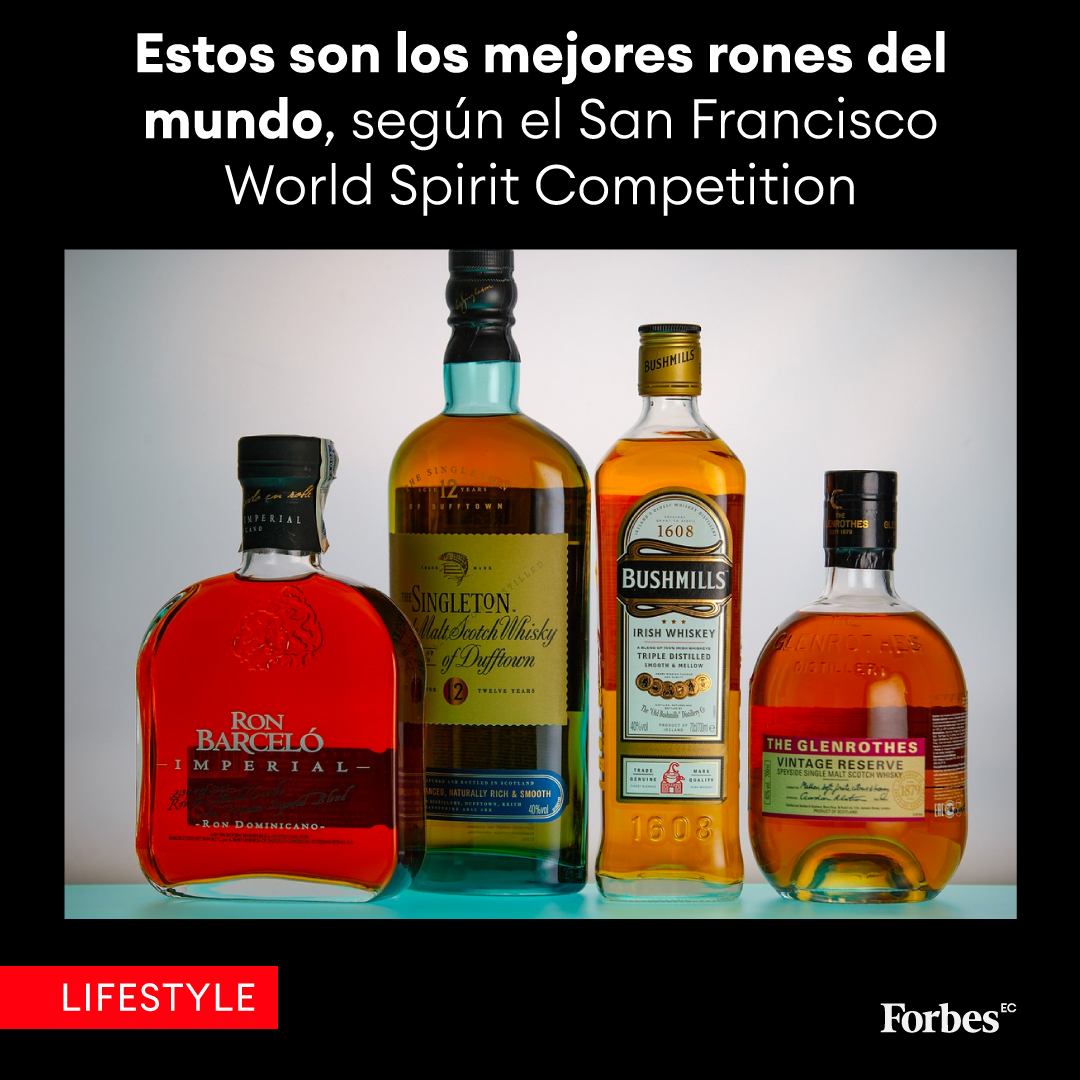¡Descubre los finalistas al Mejor Ron Añejo en el San Francisco World Spirit Competition! 🥃✨

Conoce más en el link: acortar.link/9yoFtL