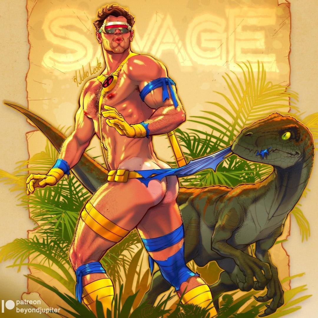 Cub_Drop's tweet image. JurAssic | #Ass | #xmen | #cyclops | #gay