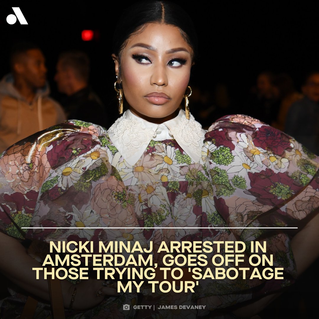 “They’re being paid big money to try to sabotage my tour.” More on what went down with @NICKIMINAJ: auda.cy/3KlfdIu