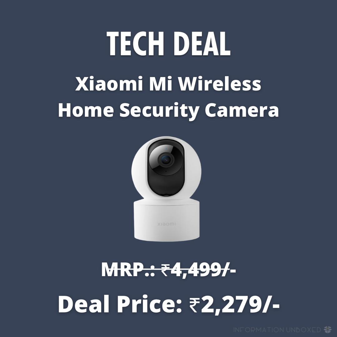 Xiaomi Mi Wireless Home Security Camera

MRP: ₹4,499❌
➡️Deal Price: ₹2,279
➡️Link: amzn.to/3wIBGfD

#deals #bestdeals #todaysdeals #discounts #amazondeals #amazondiscounts #amazonfinds #amazonbasics #amazonsale #xiaomi #mi #camera #bestcamera #cameradeals