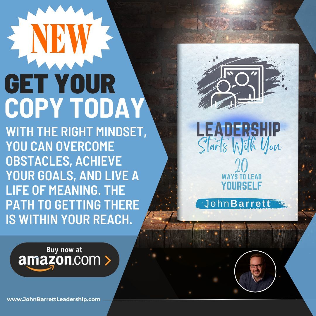 Grab a copy of my new book...buff.ly/3vH8bu5 #leadershipdevelopment #leadershiptips #leadershipskills #levelupyourleadership #growthmindset #successmindset #leadershipmindset #selfleadership #leadyourself