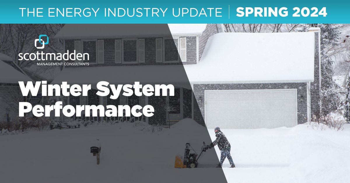 ScottMadden's tweet image. Utility system operators are working to weatherize and prepare for winter storms. Read more about the strategies being used to ensure reliability under winter demands on bulk power resources.

publications.scottmadden.com/energy-industr…

#winterstorms #powergridreliability #powerdemand #eiu