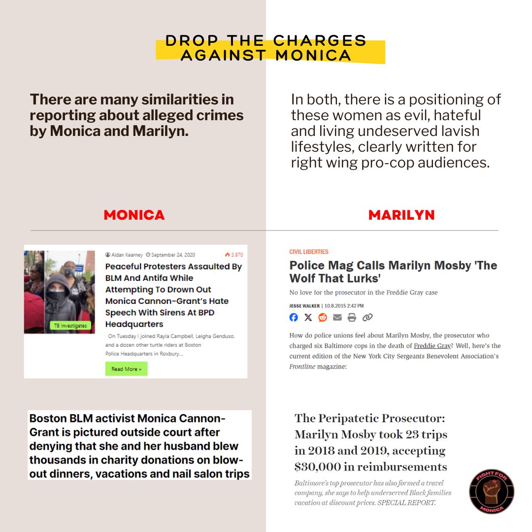 FightForMonica's tweet photo. 🧵 We demand that the charges against Monica be dropped. 2/3

#dropthecharges #fightformonica https://t.co/J3BjMpME8R