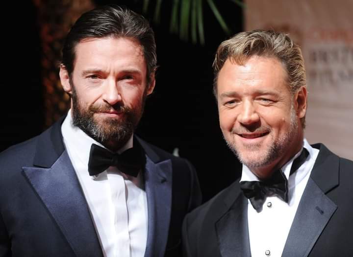 I love ❤️😍❤️✨ #HughJackman #RussellCrowe