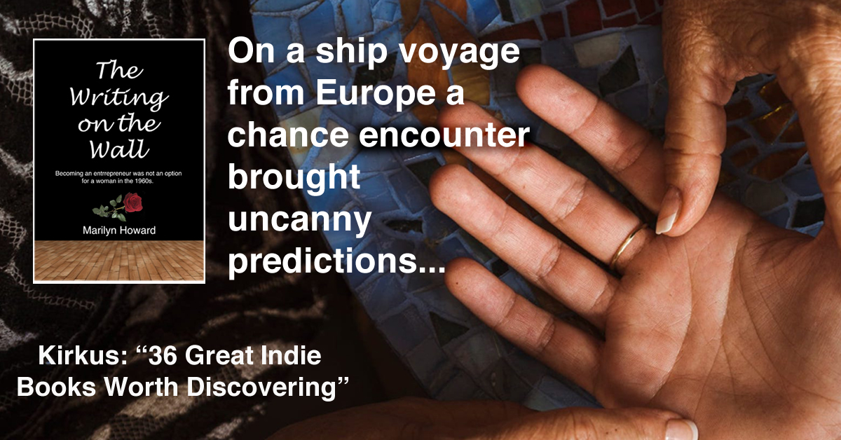 WritingWallBook's tweet photo. A Fulbright scholar's palm reading was first dismissed by an Amer. student, but it began to come true. Haunting encounters &amp; a trailblazing woman combine in this true, thought-provoking story.
Please follow me @WritingWallBook. 
https://t.co/Sy9MFEQ3FZ 
#amreading #BookTwitter https://t.co/fQJtUMRp9b
