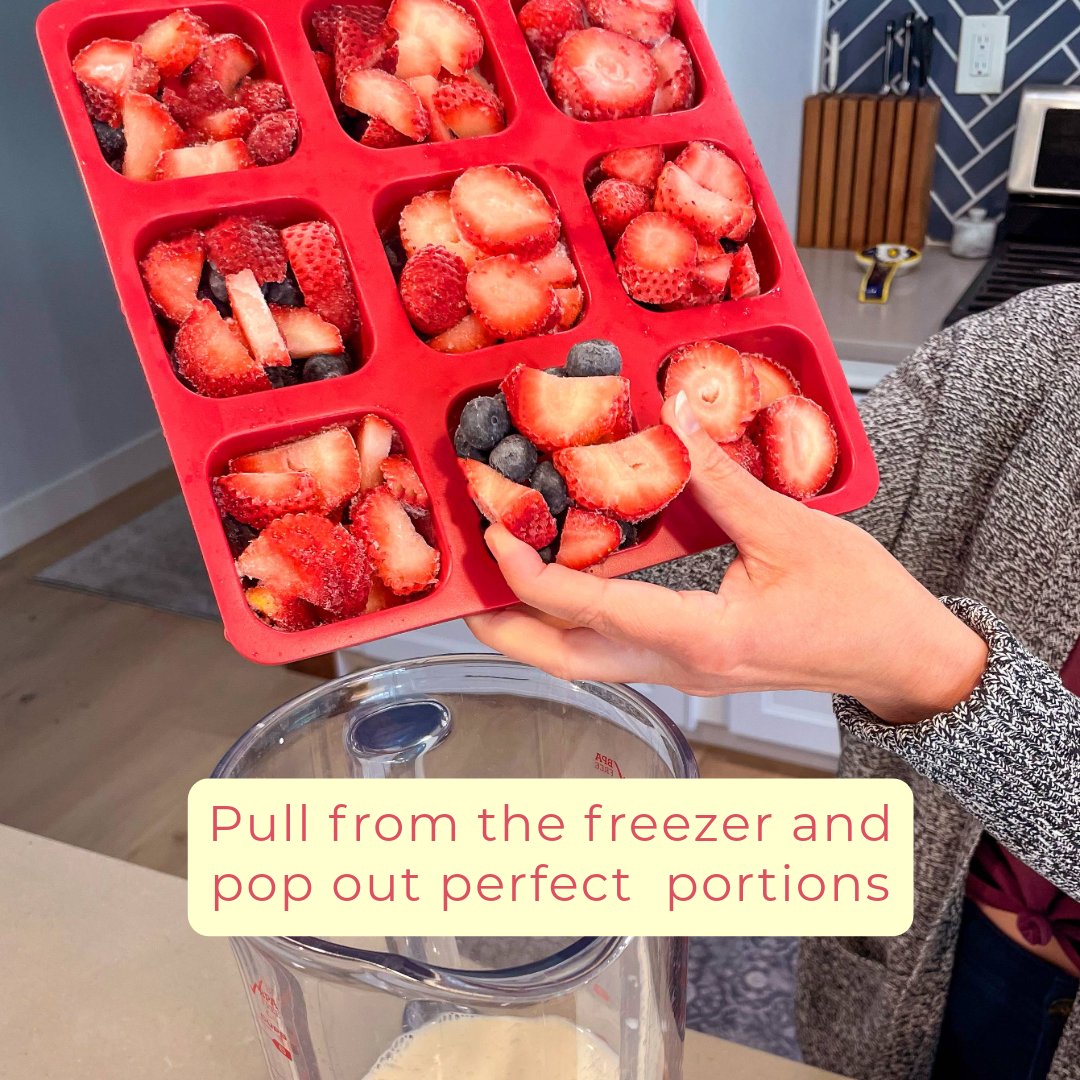Smootheeze's tweet photo. Berry #smoothies offer more than just a delicious taste, they're also full of powerful antioxidants. Smootheeze freezer trays are the easy way to prep perfectly portioned ingredients.
Follow the link to learn how to pre-order with big discounts.
https://t.co/qltmbCCSes https://t.co/1HEPu8HW2e