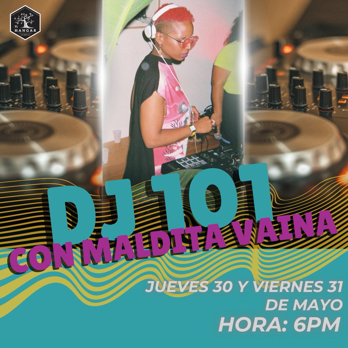 ¡Oye pero QUE MALDITA VAINA! 

Como parte de nuestra jornada y como preambulo camino a Orgullo es Jayaera Combativa queremos regalarles estos talleres con le espactular DJ y artista audiovisual dominico-sudanés @malditavaina