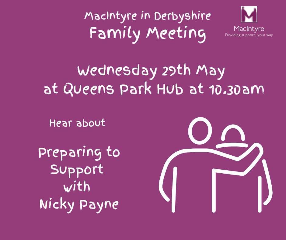 We’re having a Family Meeting for all parents and carers of people we support across our Lifelong Learning hubs and Outreach Support, do come along. The kettle will be on!🫖☕️
#familymatters
#teamworkmakesthedreamwork