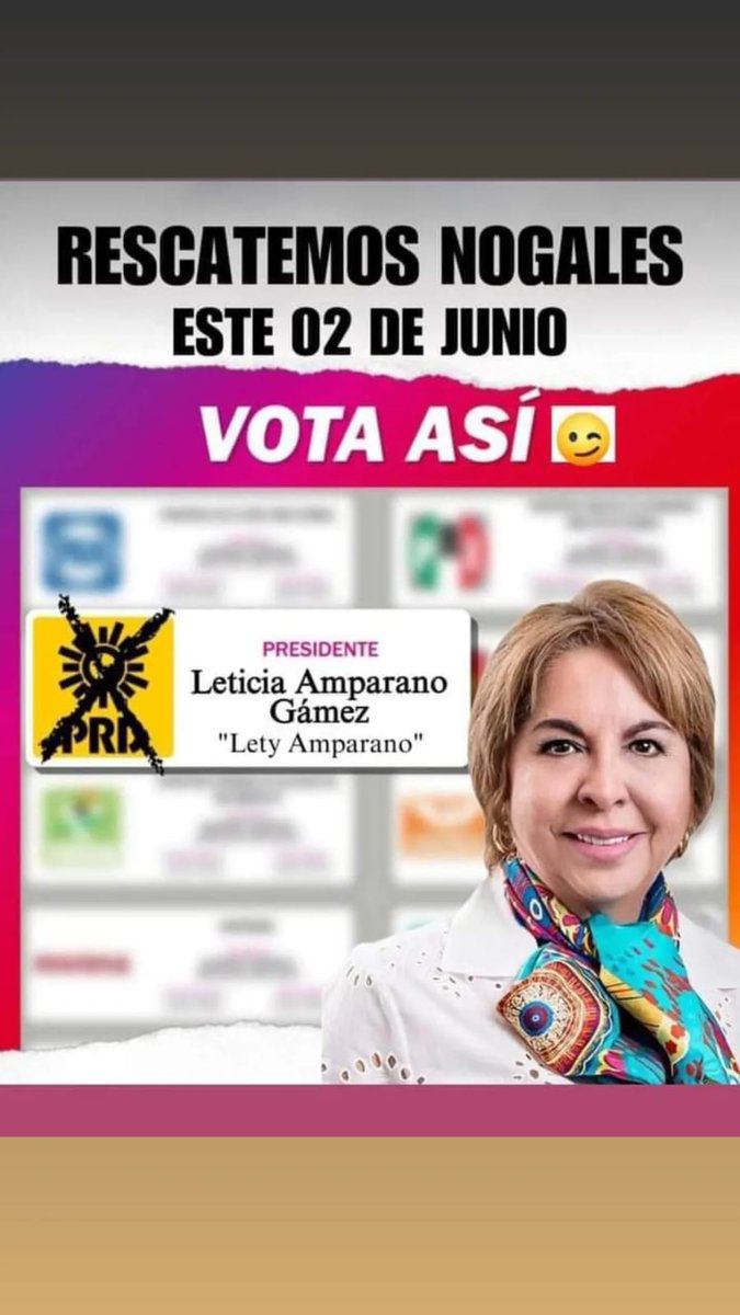 En #Nogales  #VotaPRD #2deJunio