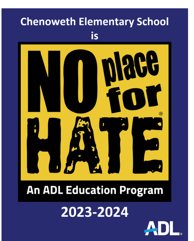 2023-2024 Banner is on it's way! Great work this year Chargers. We maintained our status as a No Place for Hate school. @ADL