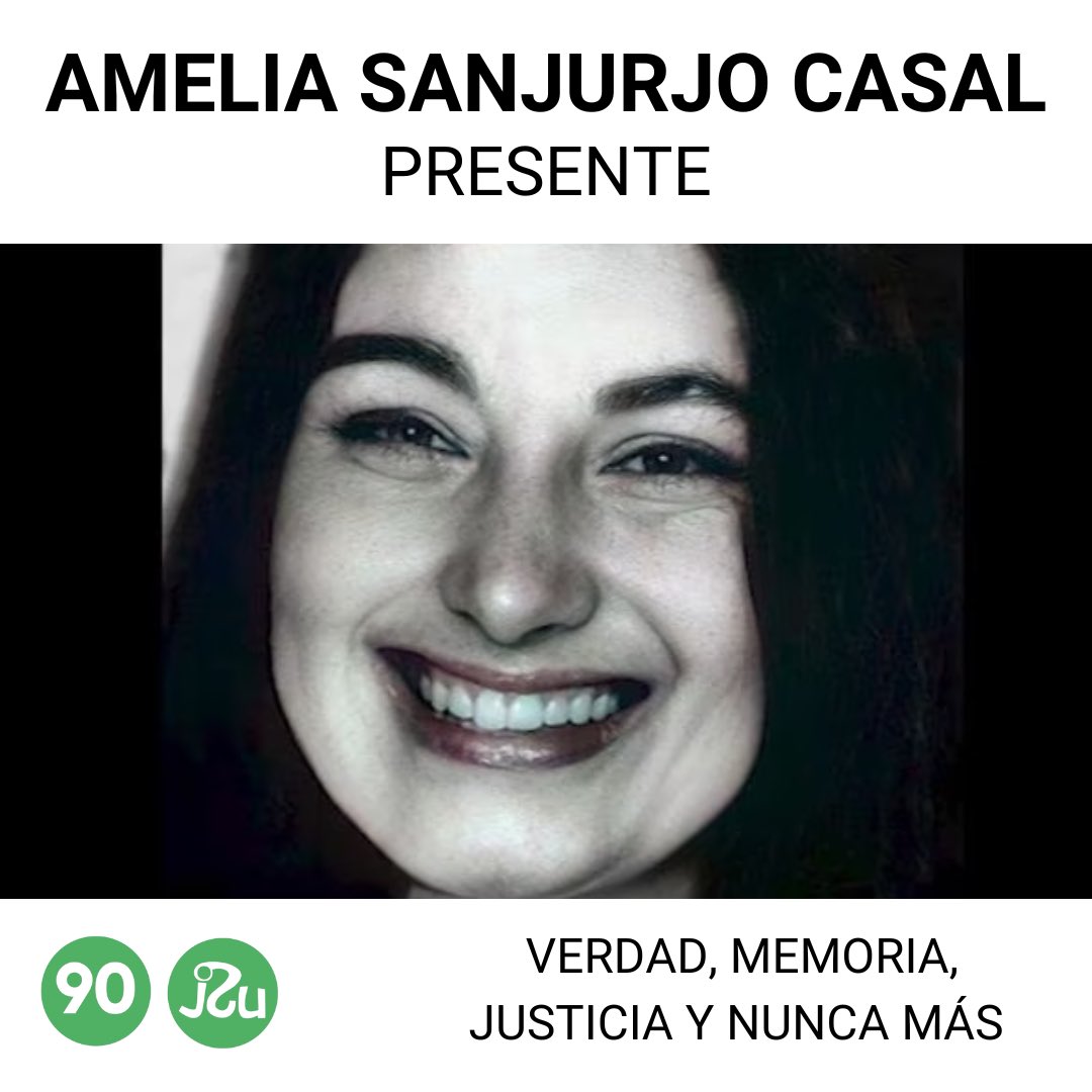 pando_jsu's tweet photo. Quién era Amelia? 

Amelia tenía 41 años, vivía en el barrio Colón de Montevideo y estaba embarazada de su primer hijo al momento de su detención. 

Trabajaba como empleada en una editorial y militaba en el Partido Comunista del Uruguay. https://t.co/LQkipYFNP0