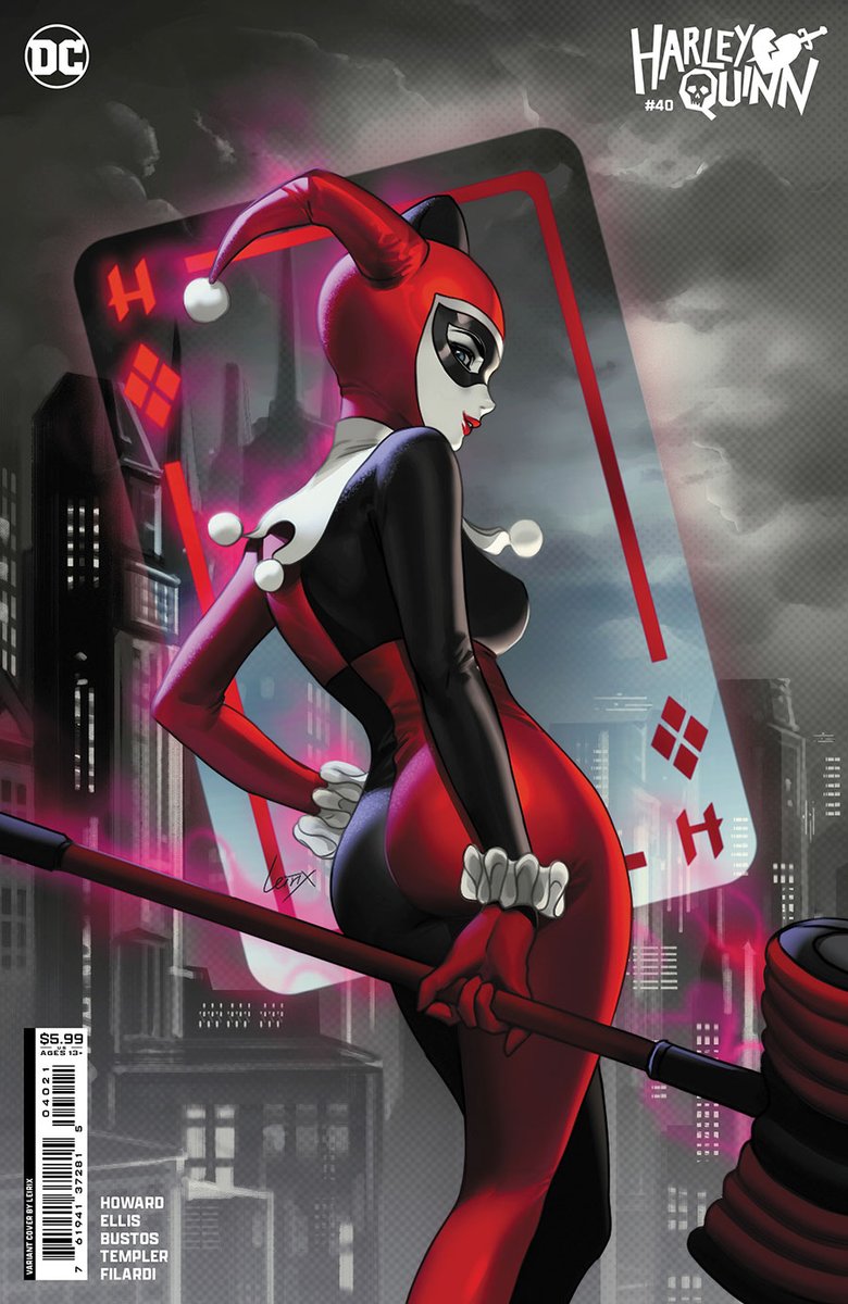 Driving laws, etiquette, common sense? WHO NEEDS 'EM

Time to grab this 😻#LesleyLeirixLi #CoverArt for 📚#HarleyQuinn Vol 4 #40

✏️ @TiniHoward @GraceCEllis
🎨 @NatachaBustos #HannahTempler

👉ow.ly/gxQg50RPRCx

#MidtownComics #topvariant #Topvarianttuesday