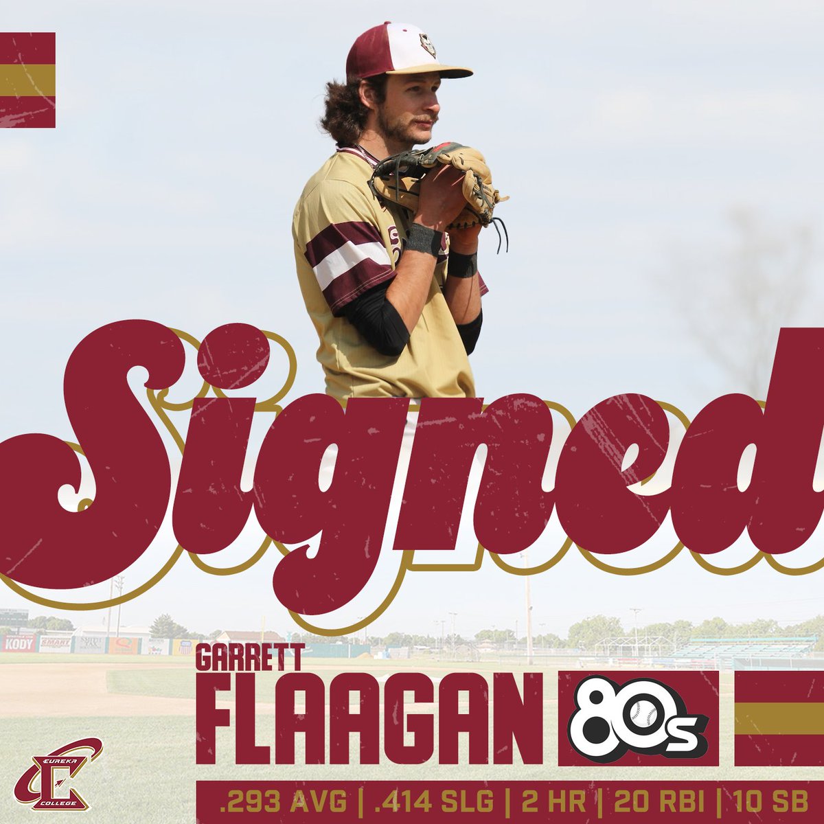 Eureka Red Devils (@eurekareddevils) on Twitter photo Congratulations to Garrett Flaagan of <a href="/ECRedDevilsBase/">Eureka College Baseball</a> on signing a contract with the North Platte 80's in the Pecos League. Congratulations to Garrett Flaagan of <a href="/ECRedDevilsBase/">Eureka College Baseball</a> on signing a contract with the North Platte 80's in the Pecos League.