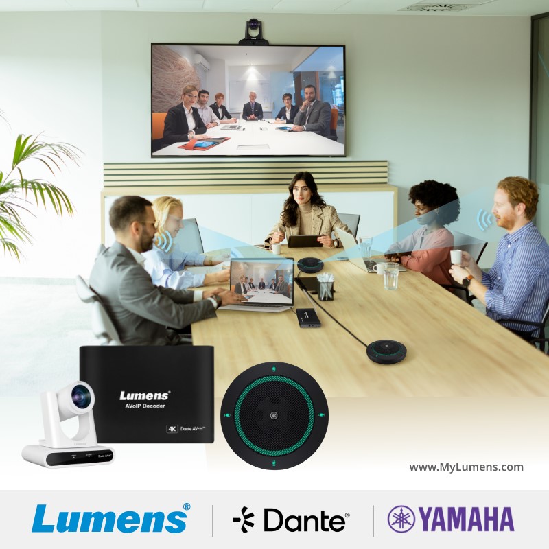 InfoComm USA 2024 Preview | BYOM-Dante Audio and Video to USB Solution 2 Weeks to Go! Visit @Lumens booth (#C8757) to learn more. Register using the promo code #LUM605 for a free exhibit hall pass reurl.cc/Z901r6 Schedule a Booth Appointment docs.google.com/forms/d/e/1FAI…