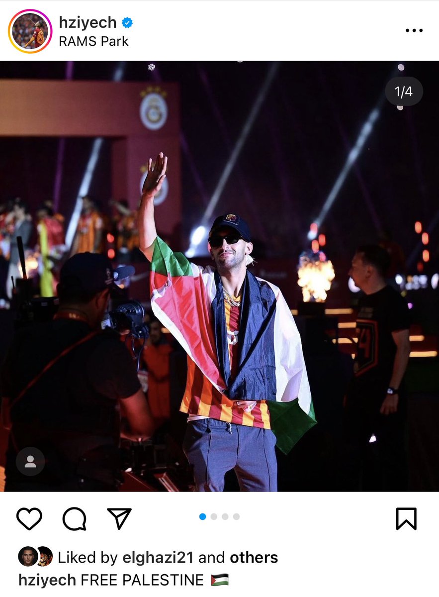 🚨🚨🚨🚨🚨🚨🚨🚨🚨🚨🚨

Galatasaray Player Hakim Ziyech supports Palestine on Instagram 🇵🇸👏🏻.