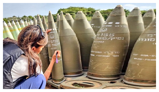W1LDCT's tweet photo. Finish Them.. @NikkiHaley 💕 writing on an Israeli rocket intended for hamas terrorists.

🇮🇱 @netanyahu  💙 “Finish Them”

"Stand in the Light of God" ✨

US 🇺🇸CBC🇨🇦 CA

I💕M #Survivor #SurvivorAllStar2024 #Yargı #YalıÇapkını #Yabani #Gaddar #Wimbledon https://t.co/Zd1rZSlblY