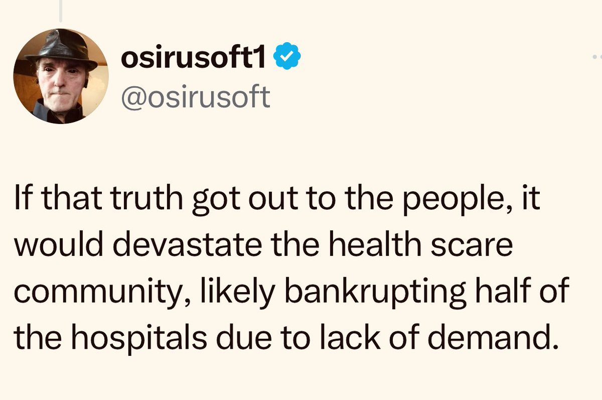 TRUTH: If the public learned that unvaccinated children are DRAMATICALLY healthier than vaccinated children - parents would stop vaccinating, and half the medical mafia would be out of work.

Yes, vaccines do THAT MUCH DAMAGE to children / to humanity.