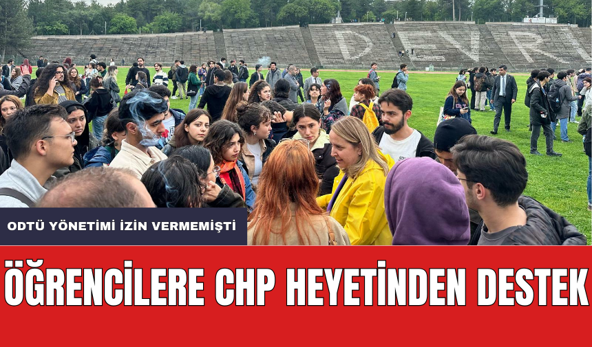 ⚡  ODTÜ Yönetiminin Öğrenci Şenliğini Engelleme Çabası CHP Heyetine Takıldı: ODTÜ Rektörlüğü'nün, Bahar Şenliği'nin Devrim Stadyumu'nda düzenlenmesine izin vermemesi üzerine öğrencilerin kendi yapacağı şenlikte kullanılacak ses sistemi… dlvr.it/T7WXZQ #GÜNDEMSİYASET