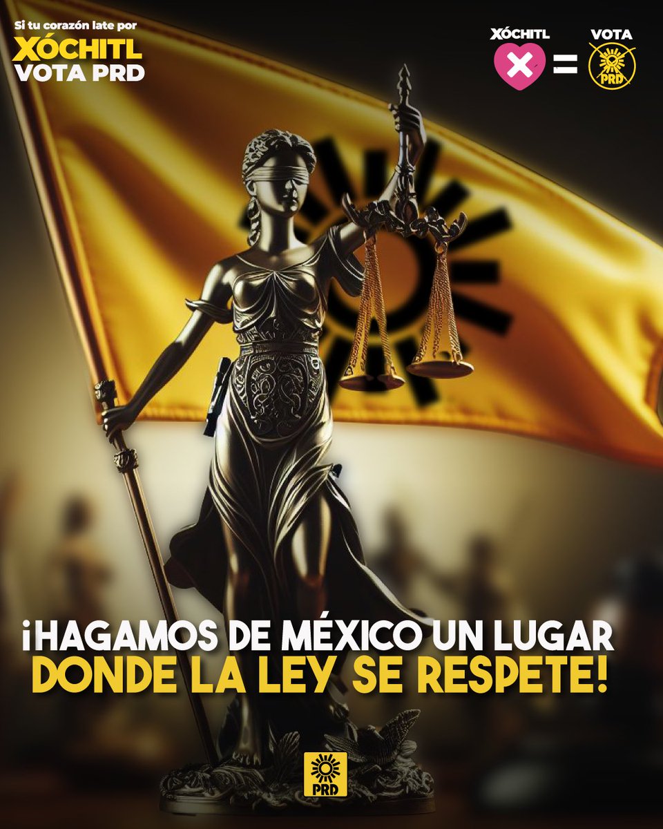 ¡En el #PRD luchamos por un México de justicia y transparencia!

Ya basta de impunidad y mentiras.