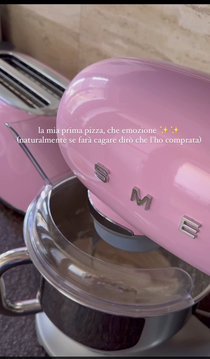 Gli elettrodomestici pink molto cute della dolce Micol 💕 #incorvassi