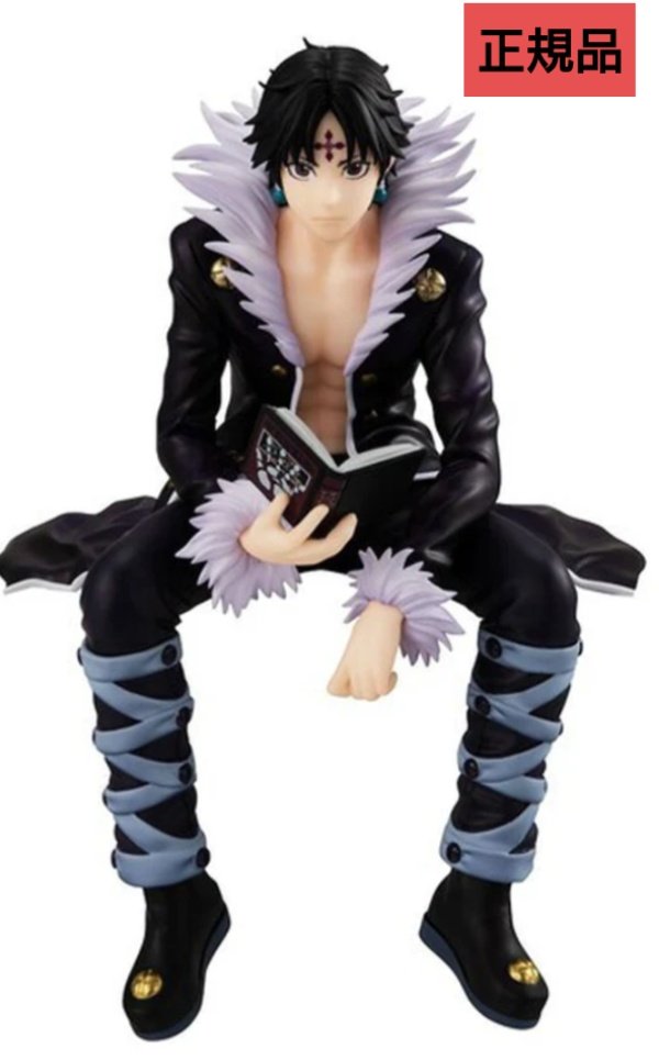 HUNTER×HUNTER ぬーどるストッパーフィギュア クロロ の偽物フィギュア