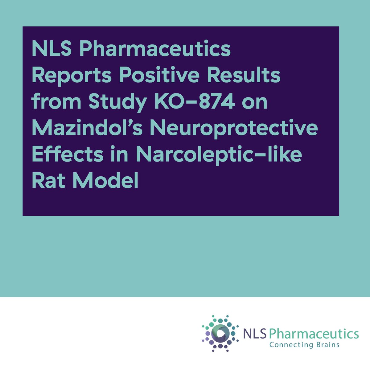 Exciting News! NLS Pharmaceutics announces promising preclinical results for KO-874 at ASCP in Miami! Potential new treatment for sleep disorders!
Read the full article here: rb.gy/zqgykj

#NLSPharmaceutics #ASCP2024 $NLSP