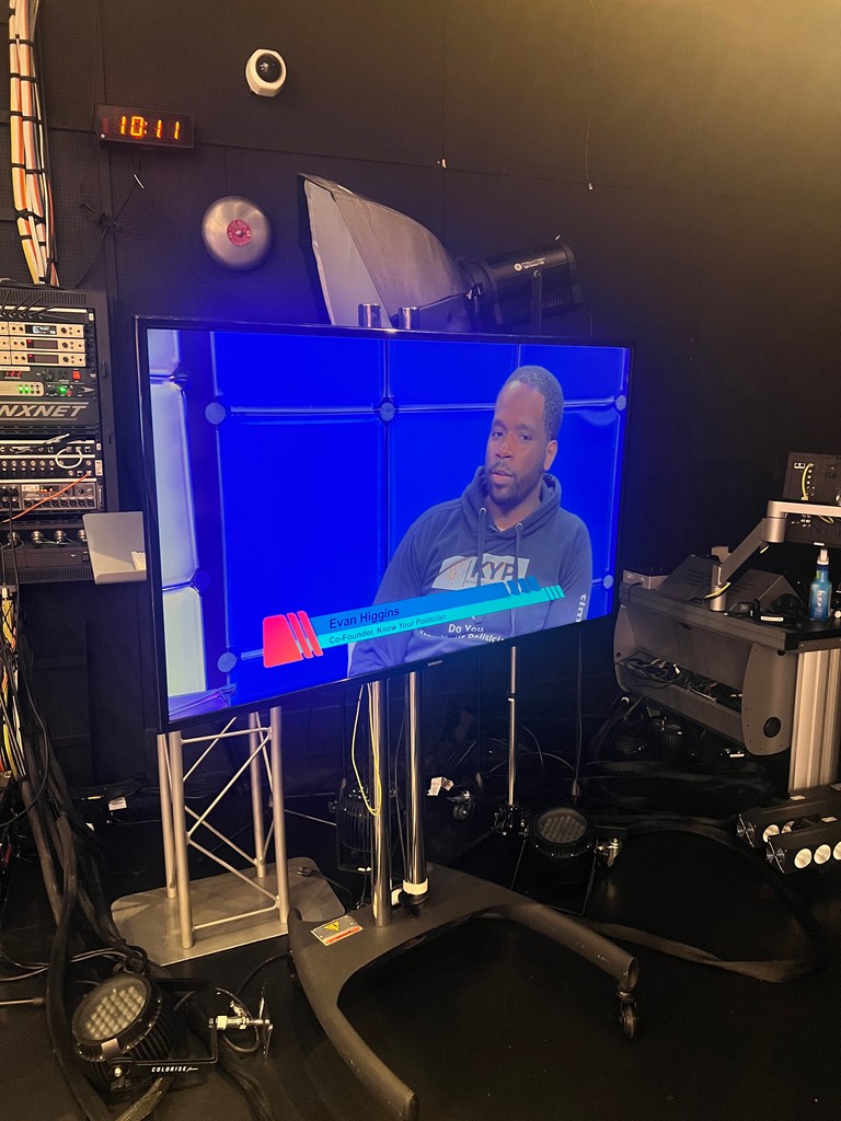 timetokyp's tweet photo. Check out Know Your Politician co-founder Evan Higgins tomorrow on #Open on BronxNet where he tells the story about how KYP came to be and the work being done! #timetokyp #politics #democrat #republican #2024election #bronx #manhattan #nyc #elections https://t.co/KFx4ksz4sk