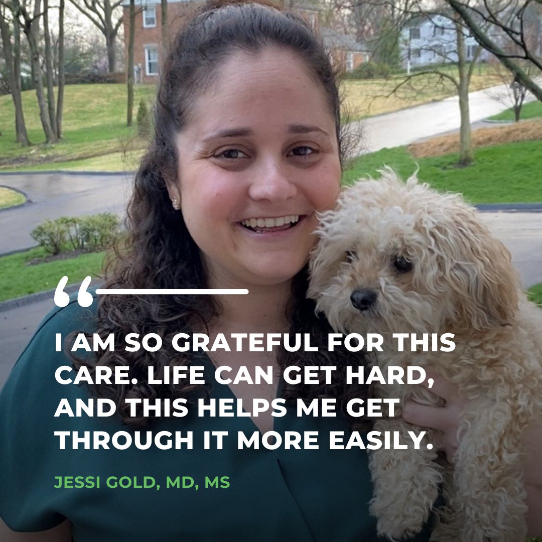 Despite early struggles, @drjessigold found strength in seeking help & sharing her journey. Read more from Gold on navigating mental health challenges in medicine: ow.ly/jvks50RUjtL Let’s support each other—small conversations can make a big difference. #MentalHealthMonth