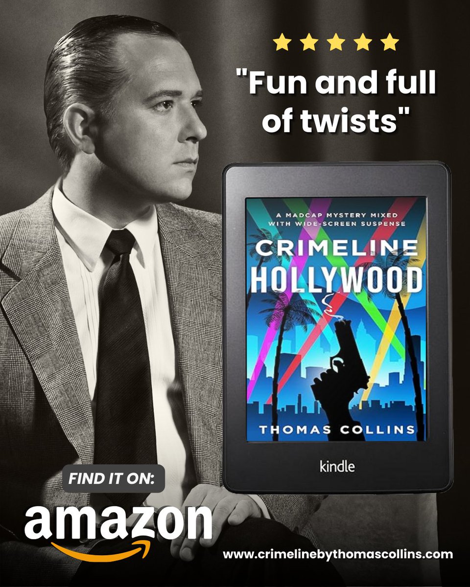 Madcap mystery alert! 🕵️‍♀️✨ Join 'The Glamorous Gumshoe' as she decodes clues and battles corporate villains to save a star. ⭐Buy Now amzn.to/3wRHgw3 🔍 #CrimelineHollywood #GlamorousGumshoe #MysteryReads #CorporateEvil #Thriller #DetectiveStories #HollywoodDrama 📚💼