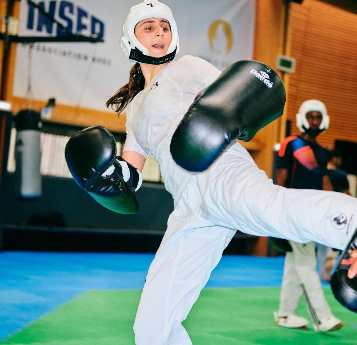 Join us tomorrow for a LiveTalk with @MarziehHamidi, a taekwondo athlete & Afghan refugee living in France, aiming for the @Olympics refugee team at Paris 2024. She dreams of winning a medal for “all women of Afghanistan.” Register here for free: lnkd.in/etGCkJUb