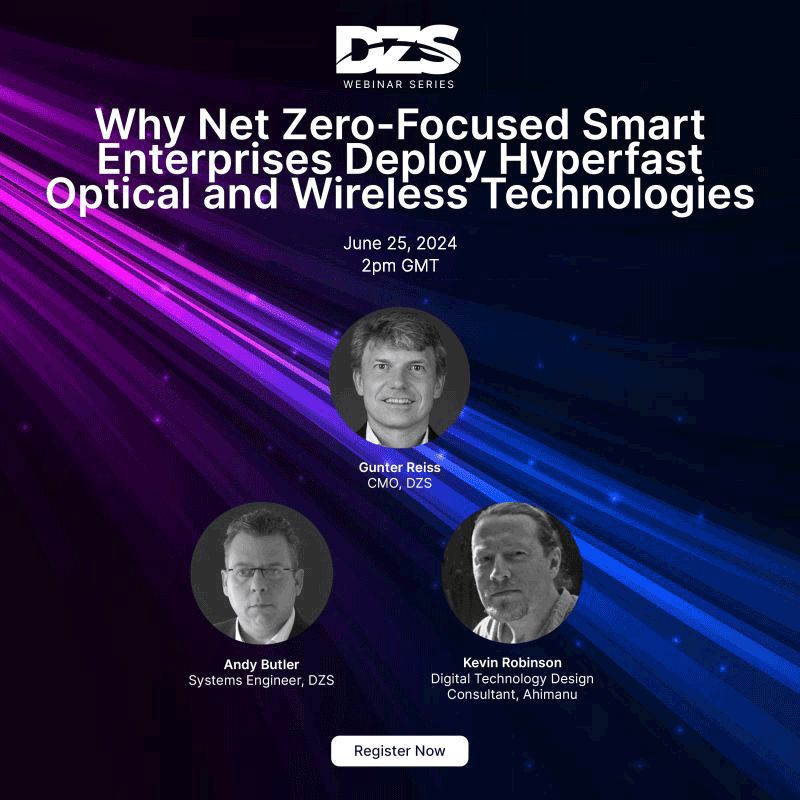 Zhone_Tech's tweet image. Join our educational event on Tuesday 25 June, to learn about the opportunities that open and standards-based FiberLAN and advanced automation, orchestration, and experience management software.

Register now! us02web.zoom.us/webinar/regist…