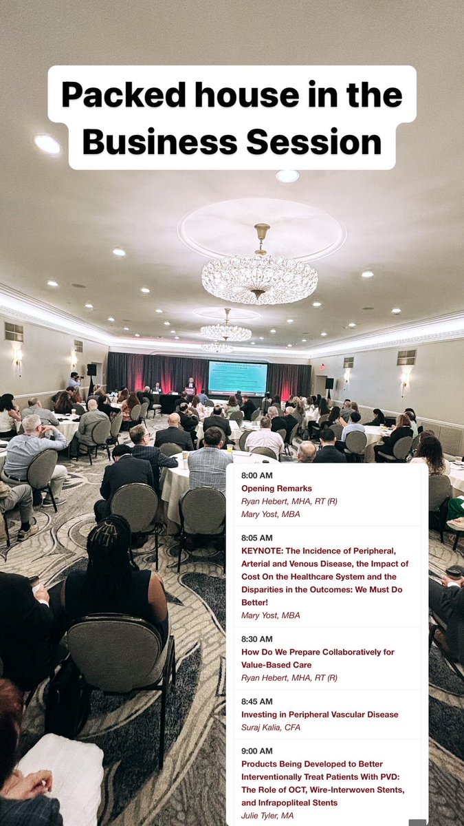 NCVHonline's tweet photo. Kicking off #ncvh2024!! Dr. Craig Walker welcomes the Fellows and Mary Yost MBA addresses the Business of Medicine session on the prevalence of PVD. #25yearsofncvh @CraigMWalkerMD @CardioInstitute https://t.co/xU2epGRIwp