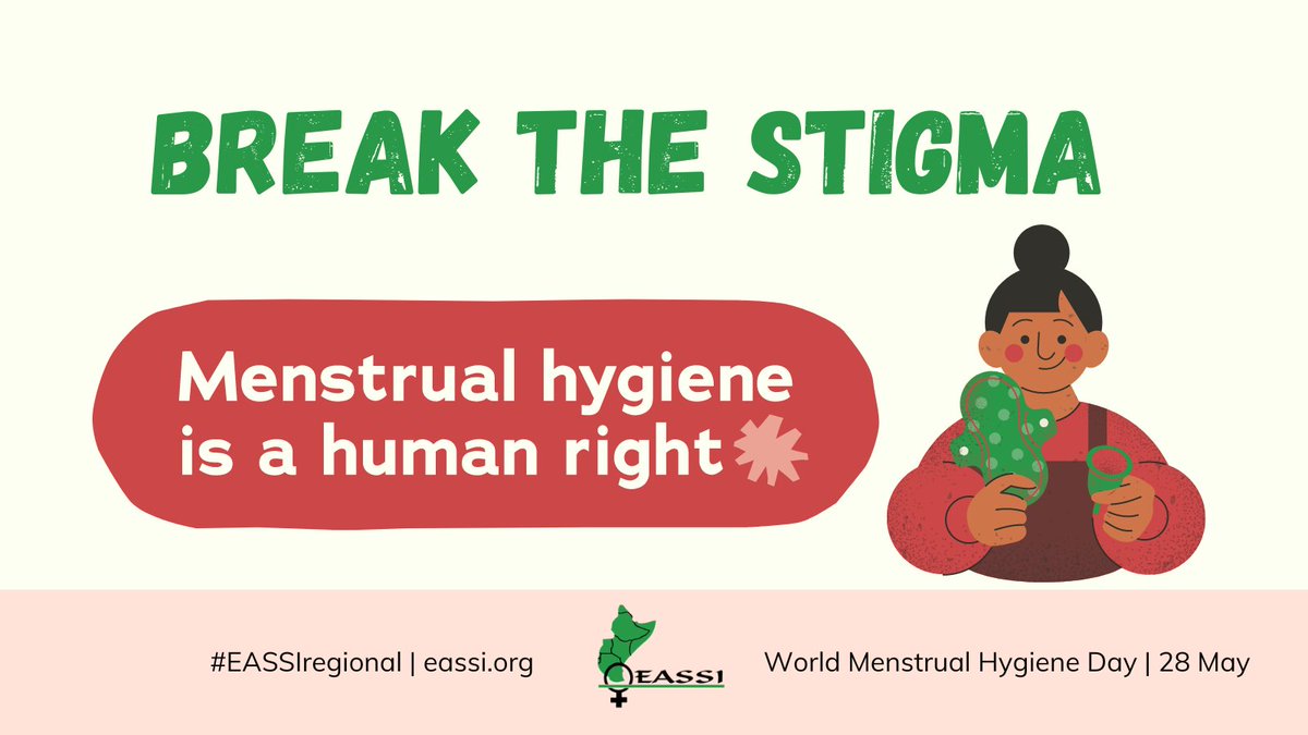 Break the stigma surrounding #menstruation.
Every girl and woman deserves access to safe and hygienic menstrual products and education. 
#WorldMenstrualHygieneDay