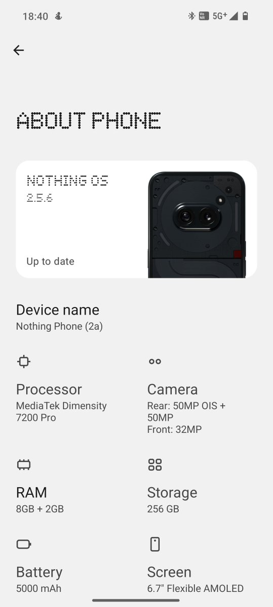 Nothing OS 2.5.6 update for Nothing Phone (2a) Let's dive into it, along with the changelog. 1. Added Option to hide the navigation: So after a long wait, Nothing finally added the option to hide the navigation bar, as it acted like a virtual bezel, and hiding it gives a