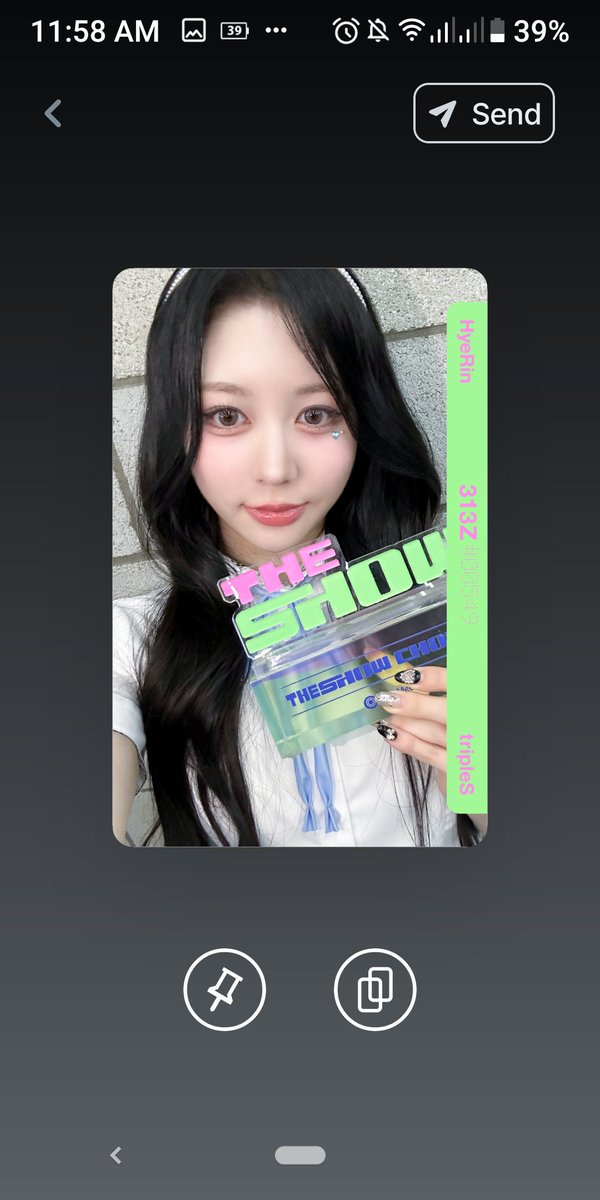 koikoi_neverdie's tweet photo. Another "small" Objekt GA(for tripleS being nominated 🫶)

Rules:
- Like, Rt (no need to flw)
- Proof of voting for tripleS on The Show 354th (Either Early/Live Vote) 
and your ID, also

Ends on 00:00 KST 01/06/2024, 1st winner can choose the Objekt they want ✨

Thank youuuuu 🫰 https://t.co/31rDQWOw8R