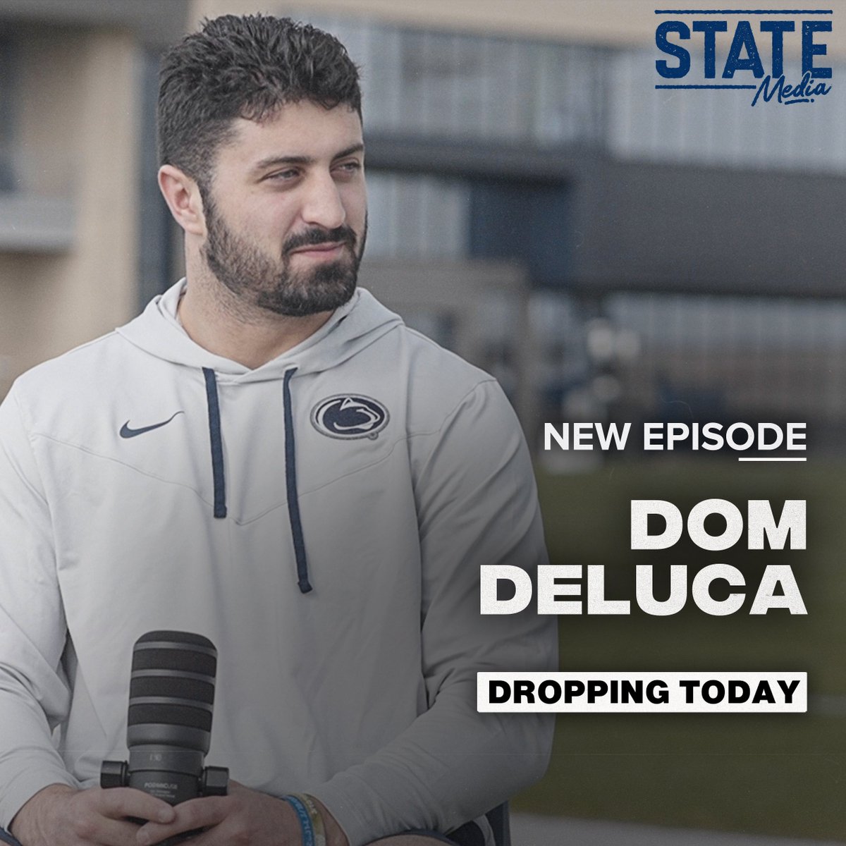 Episode 12 of the @StateMediaPSU Lettermen Series featuring Penn State LB @dominic_deluca9 drops TODAY ‼️