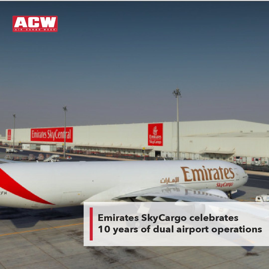 Emirates SkyCargo celebrates 10 years of dual airport operations

aircargoweek.com/emirates-skyca…

 #EmiratesSkyCargo #DualAirportOperations #AirCargoLogistics #AviationIndustry #DubaiWorldCentral #DubaiInternationalAirport #BondedTruckingCorridor #LogisticsSolutions #AirFreight