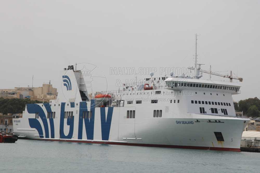 Ferry – 2009 built ropax GNV SEALAND seen again at Malta – May 2024 Read more by clicking this link - maltashipphotos.com/ferry-2009-bui… @GNVtraghetti