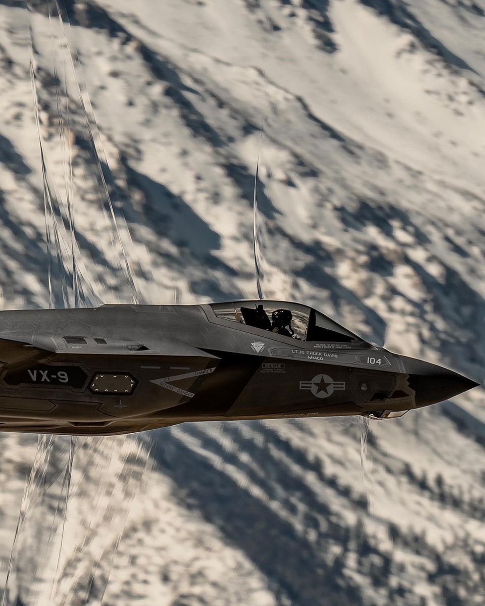 AviationMafiaX's tweet image. (VX) 9 F-35C &amp;amp; Its Shock Waves by
point_mugu_skies (IG) - 📸 3/2024
-
#vx9 #lowlevel #edwardsafb #shockwaves