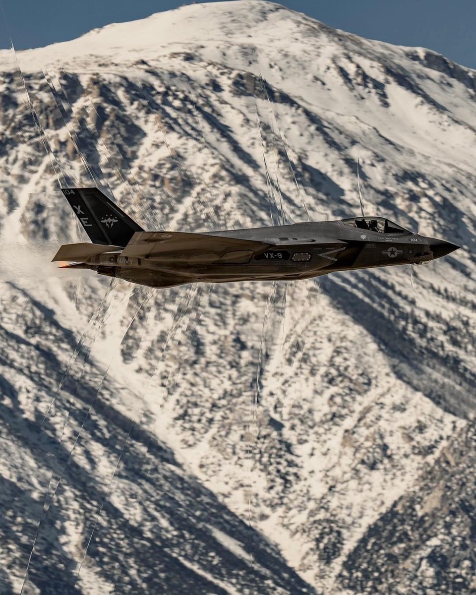 AviationMafiaX's tweet image. (VX) 9 F-35C &amp;amp; Its Shock Waves by
point_mugu_skies (IG) - 📸 3/2024
-
#vx9 #lowlevel #edwardsafb #shockwaves