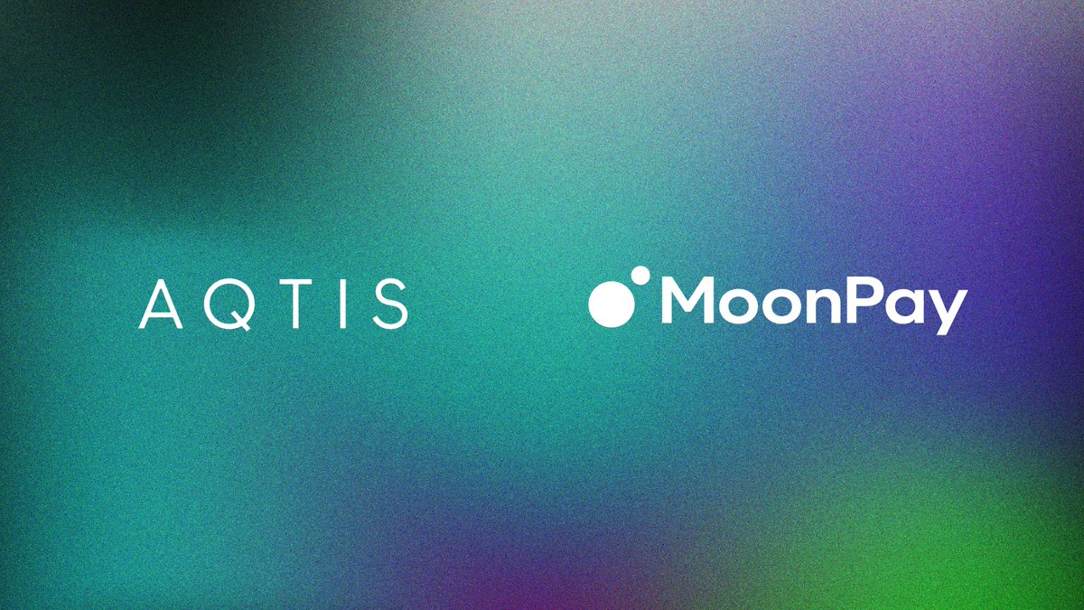 AQTIS partners with @moonpay, the leading payments crypto company

💳 Buy $ETH and $USDC with ease via credit card & seamlessly exchange for our LSTs within the $AQTIS dApp

🌍 Available in 100+ countries, MoonPay brings convenience & accessibility to the #AQTIVATORS worldwide
