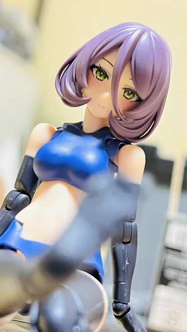とりまタンクちゃんの素体だけは組んだー#メガミデバイス 