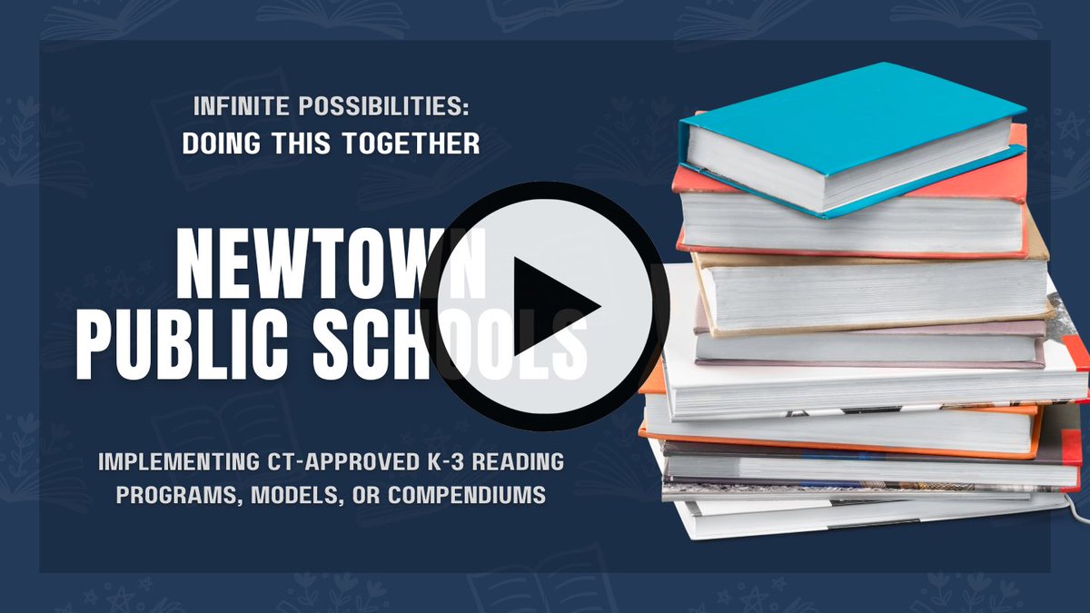 📚 In our newest webinar series, Doing This Together, the CSDE is shining a spotlight on districts as they share their unique experiences with adopting and implementing CT-approved K-3 reading programs, models, or compendiums! 🌟 
 
In the first in this series, Newtown Public