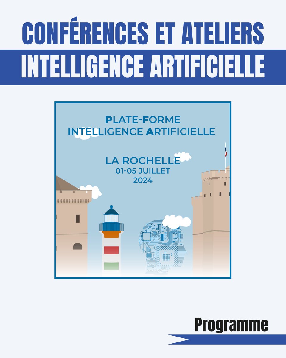 pfia2024's tweet photo. #PFIA2024 se dévoile un peu plus chaque jour et le programme est des plus alléchants !

Retrouvez le programme détaillé et inscrivez vous ici 👉 https://t.co/y4GmXvk3SV 

1/2 https://t.co/4M5tgZcSD7
