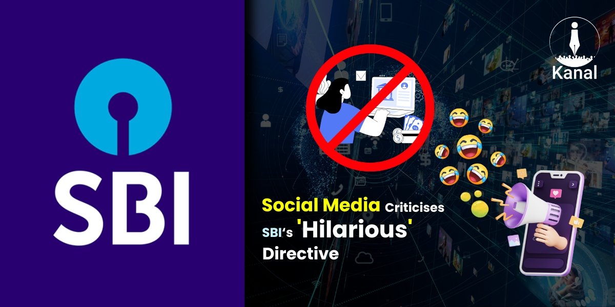 SBI restricts employees and dependents from opening Demat accounts outside the State Bank Group. New circular sparks criticism on social media, with users calling it a 'hilarious' directive against personal choices.

 Read more at: thekanal.in/en-IN/details/…

 #SBI #Finance #Banking