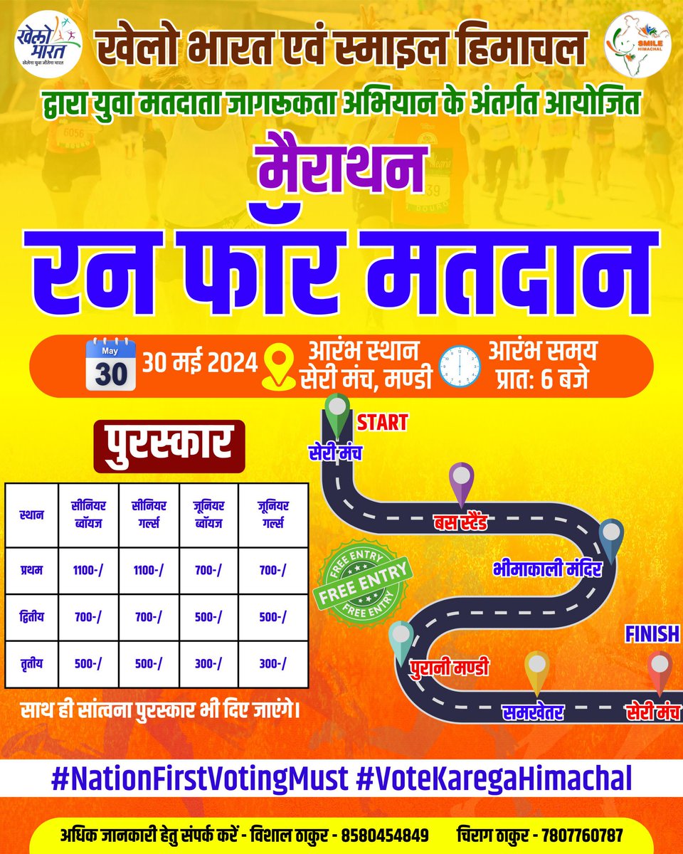abvp4mandi's tweet photo. рдЖрдк рд╕рднреА рд╕рд╛рджрд░ рдЖрдордВрддреНрд░рд┐рдд рд╣реИрдВред
#KheloBharat #RunForVote
#NationFirstVotingMust https://t.co/GgVV34RUx4