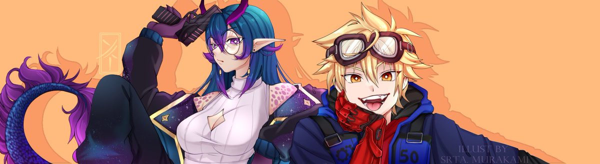 Arte para o  banner do novo canal! 

Arte feita por: <a href="/FinhaMurakami/">Murakaminha ☕️</a> (algumas arts nsfw)