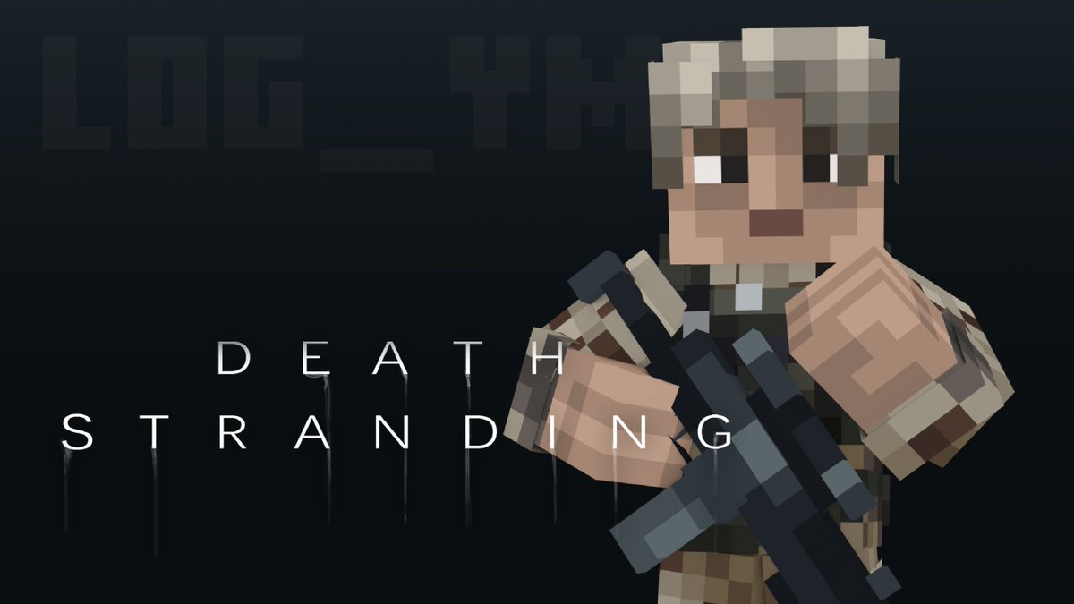 #DeathStranding #Minecraft #blockbench